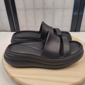 Rag & Bone Brixley Black EVA Platform Sandals Women EU 39 / US 9